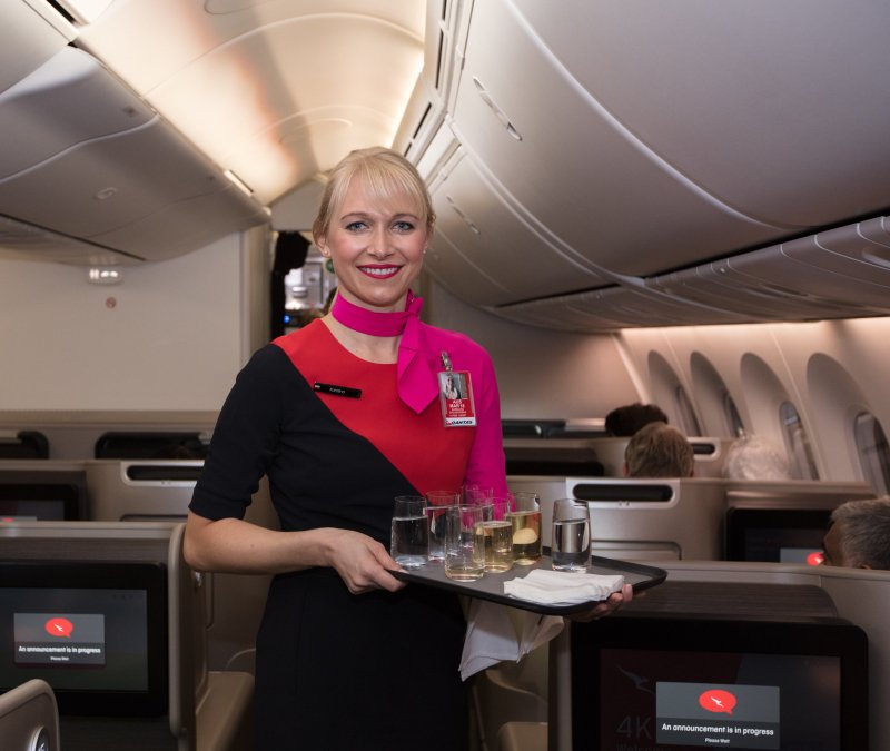 Qantas Airlines Cabin Crew