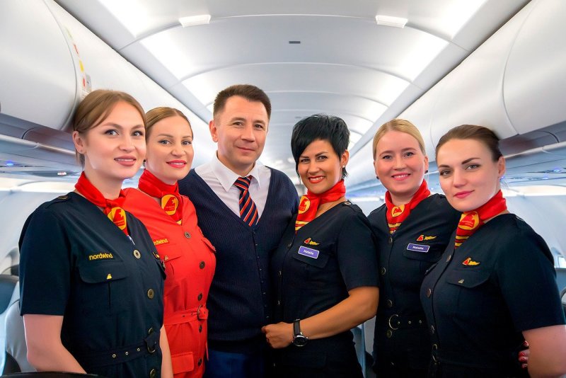 Nordwind Airlines стюардессы