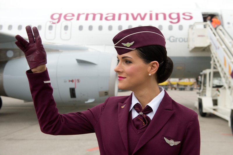 Germanwings стюардесса
