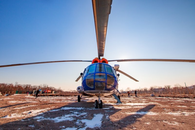 Вертолетная площадка для ми-8