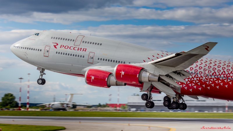 Боинг 747 авиакомпания Россия