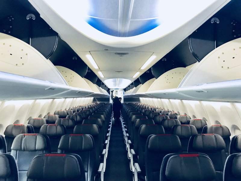 Sky Interior Boeing 737 800 победа