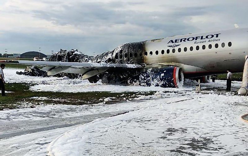 Крушение SSJ 100 В Шереметьево