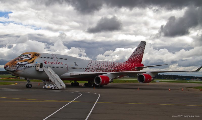 Боинг 747 Россия