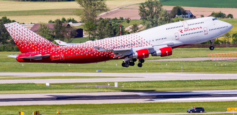 Боинг 747-400 авиакомпания Россия