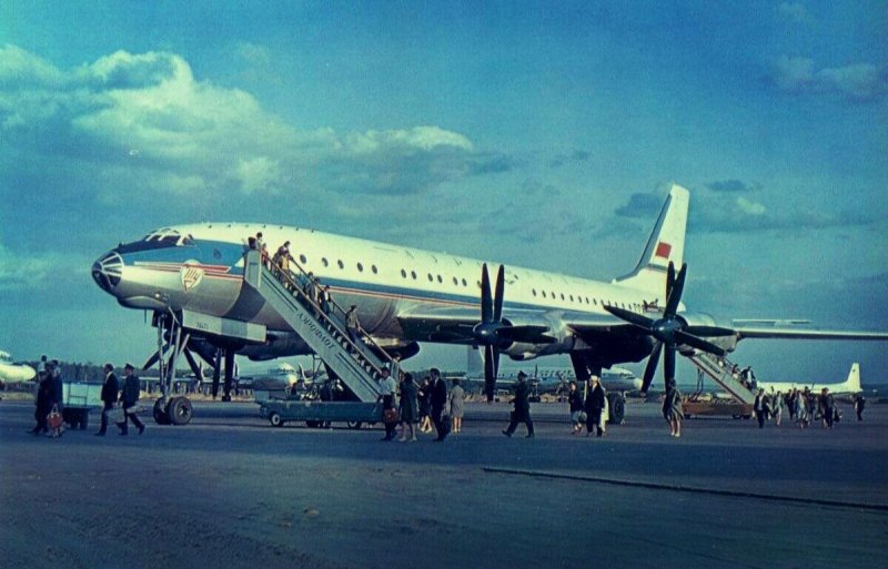 Ту 114 Japan Airlines