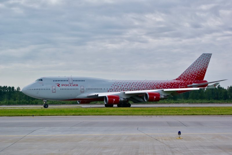 Самолёт Боинг 747-400 Аэрофлот