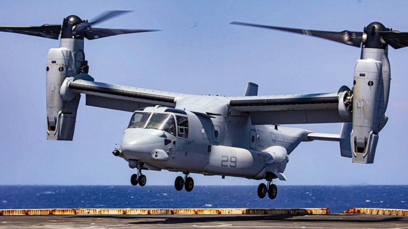 Bell-Boeing v22-Osprey грузоподъёмность