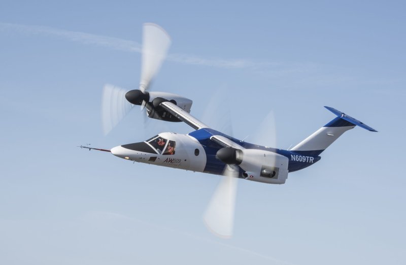 Aw609 конвертоплан