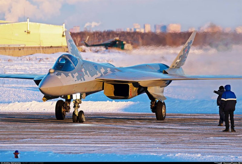 Су-57 пятого поколения