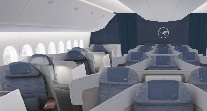 Боинг 777 9x салон