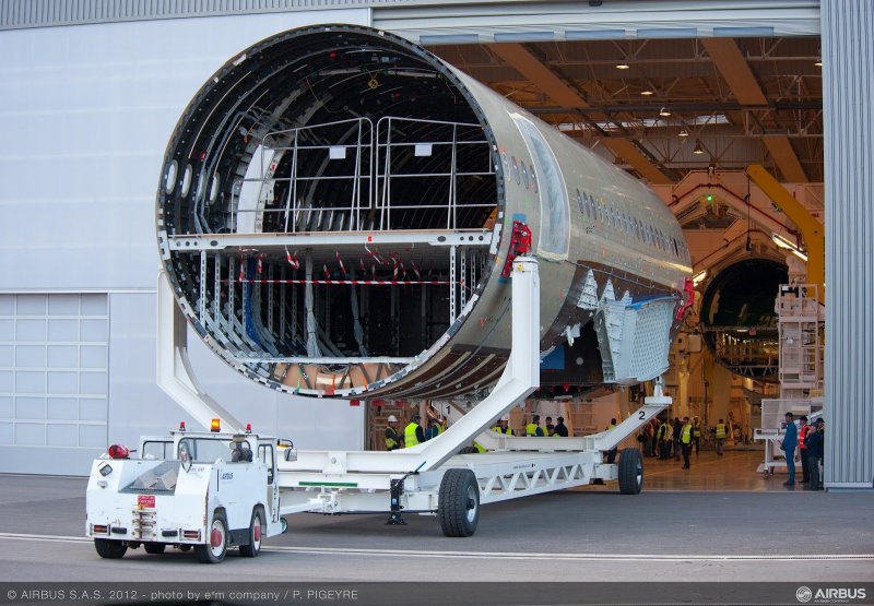 A350 фюзеляж