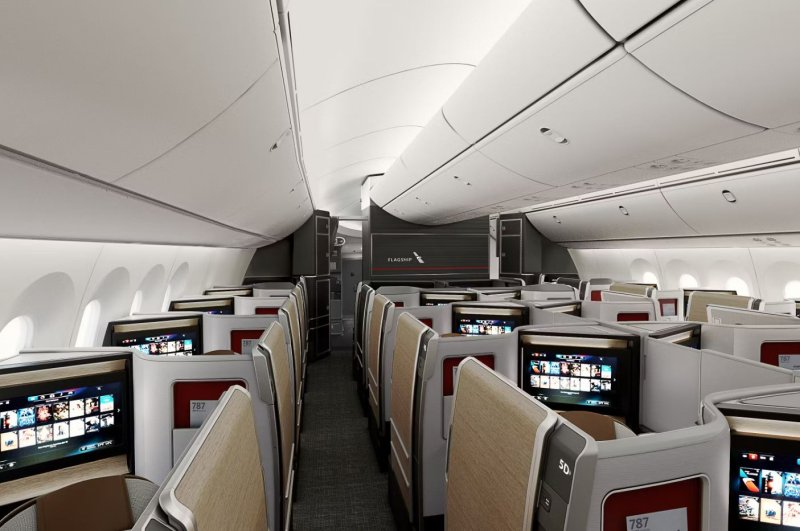 Боинг 787 бизнес класс