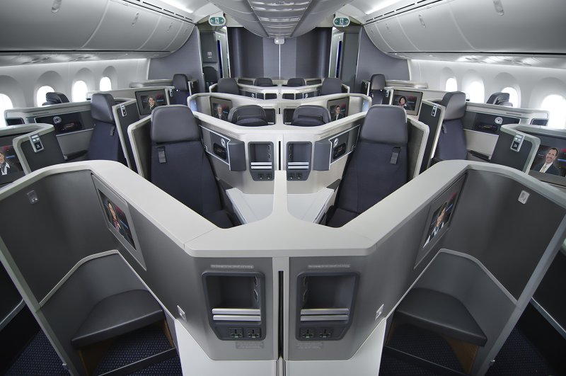 Boeing 787-8 Business class