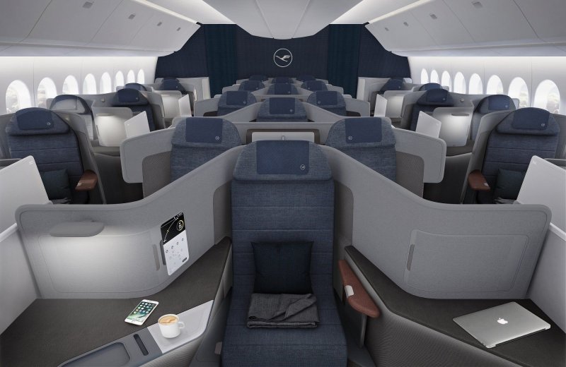 Боинг 777 9x салон