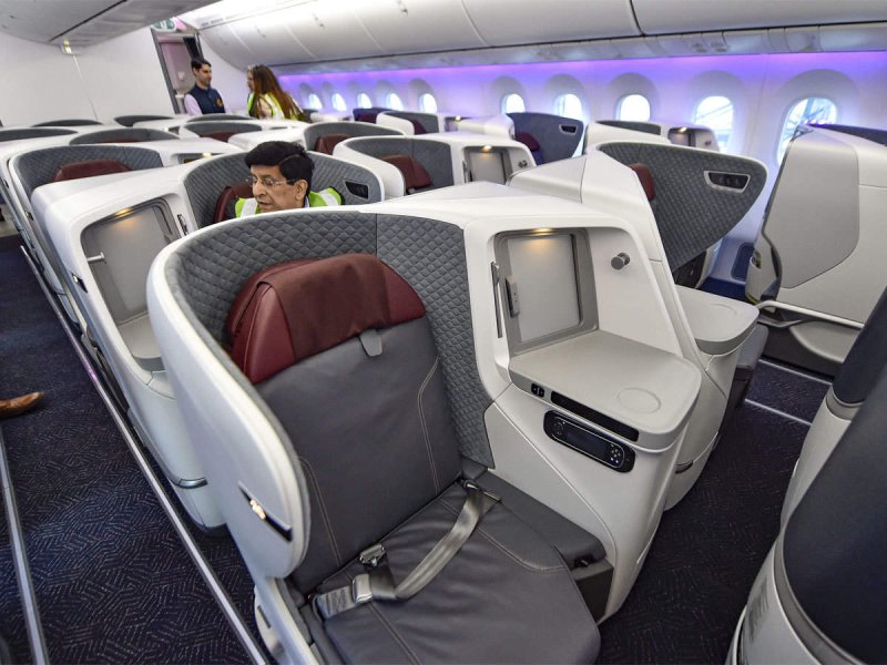 Boeing 787-9 economy Comfort