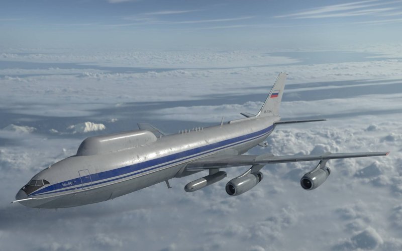 Самолет Аэрофлот ил 86