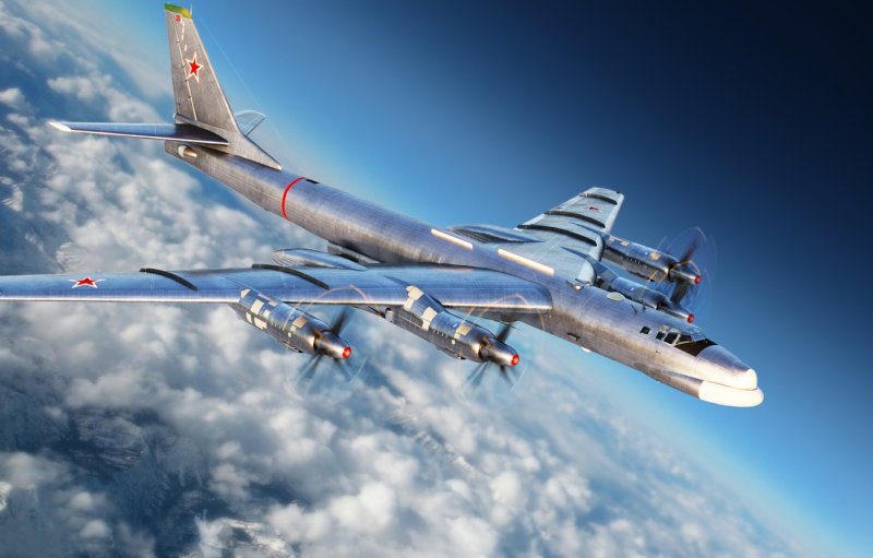 Ту-95 бомбардировщик