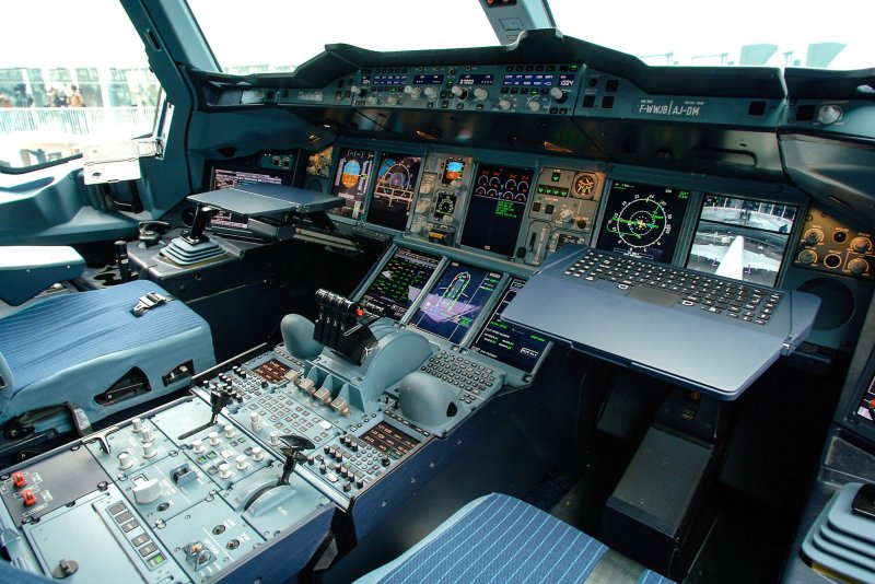 Аэробус а380 кабина