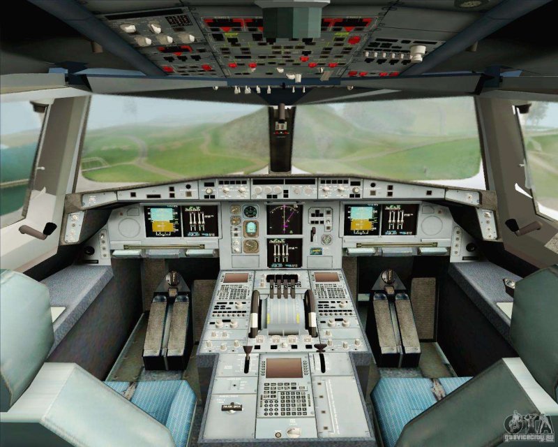 Аэробус а380 кабина