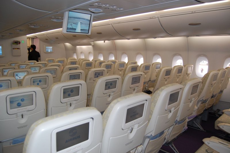 Airbus a380 внутри