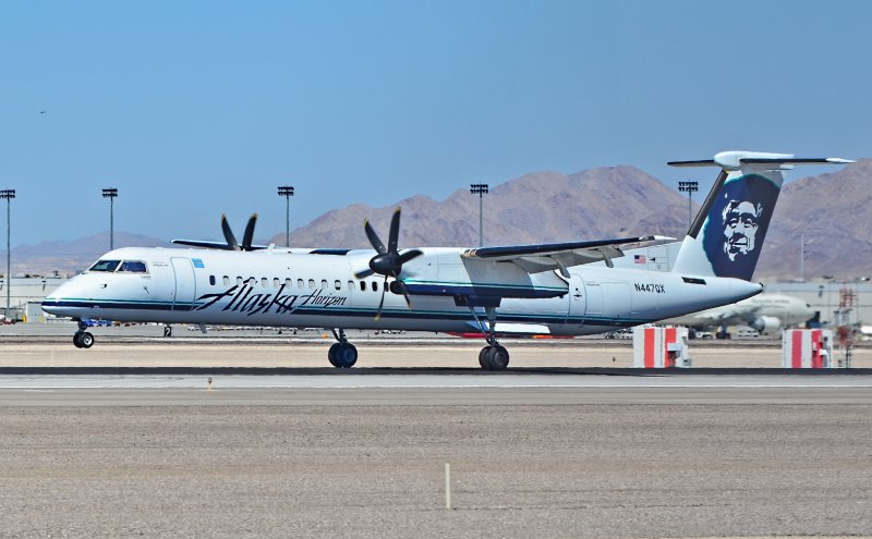 DHC-8 Alaska Airlines