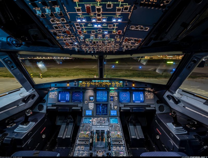 Кабина аэробуса а 320