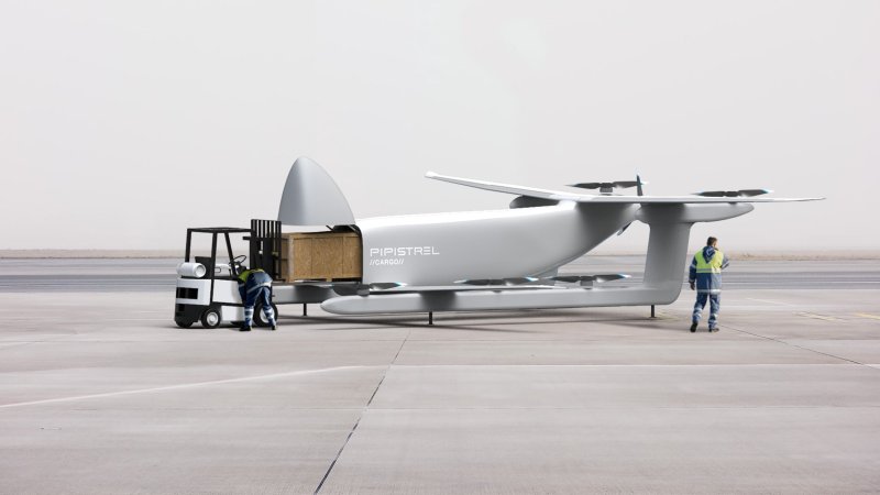 Тяжелые грузовые дроны VTOL Nuuva v300