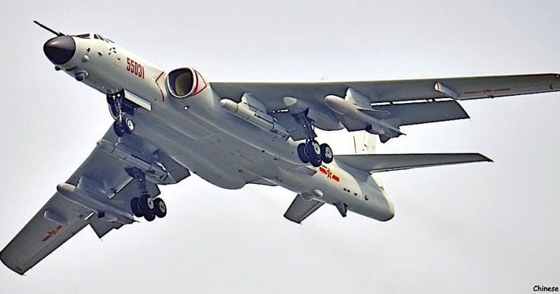 Китайский бомбардировщик h-6k