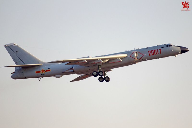 Китайский бомбардировщик h-6k