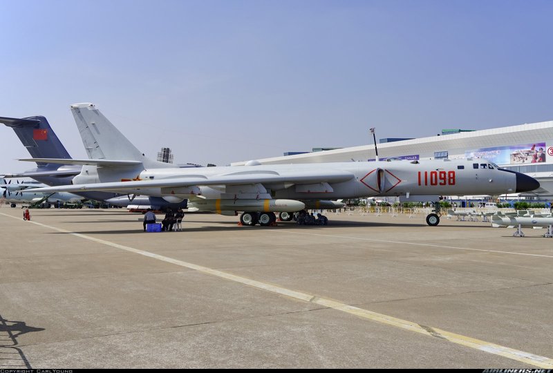 Китайский бомбардировщик h-6k