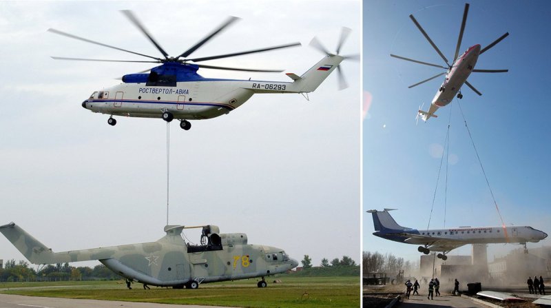 Грузовой вертолёт ми-26