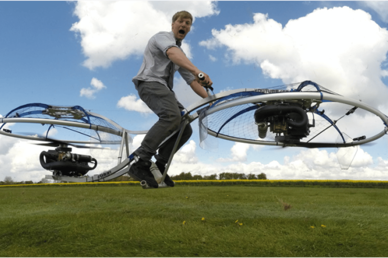 Колин Ферз Colin Furze мотоцикл