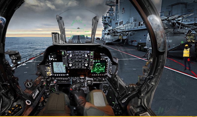 Av-8b Harrier II Cockpit