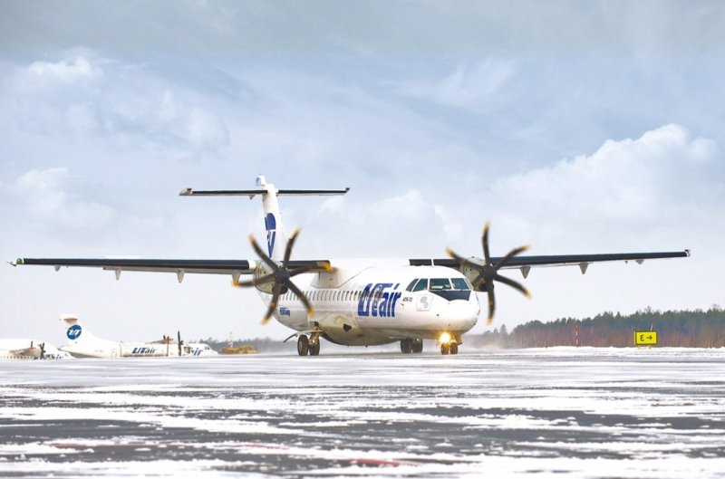 ATR 72-500 В Ханты-Мансийске