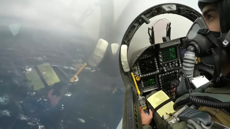 FA-18e кабина