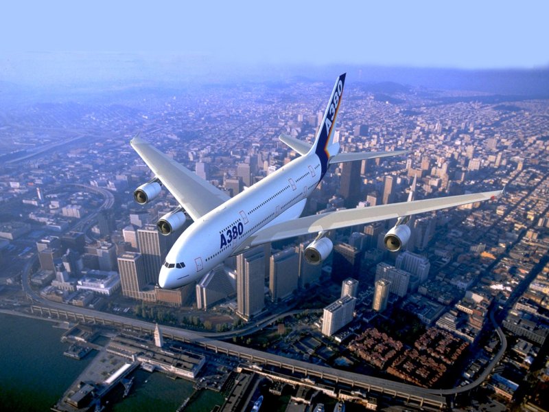 Airbus a380 высота