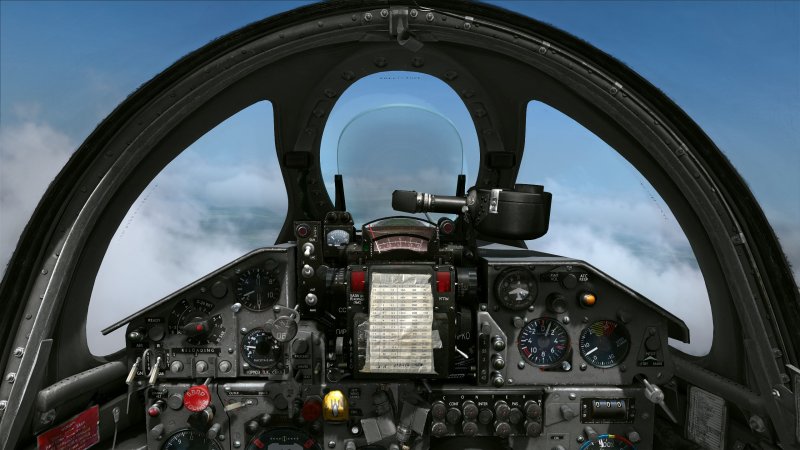 Миг 35 Cockpit