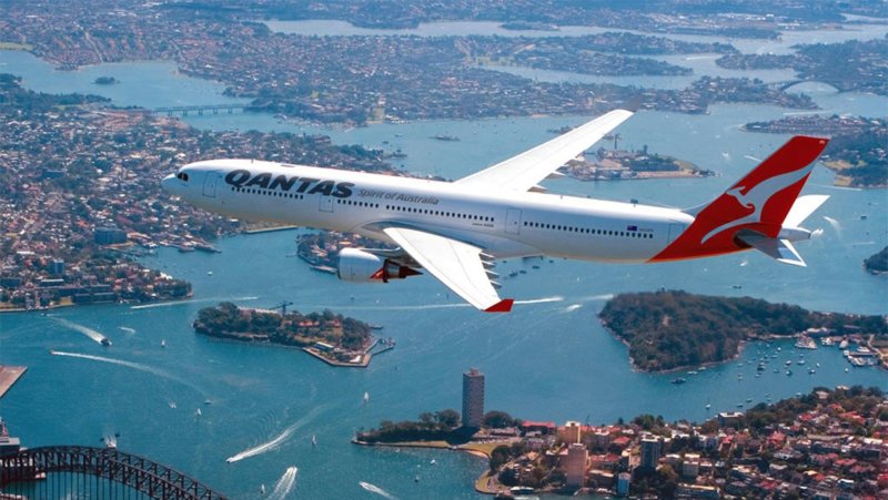 Австралийская авиакомпания Qantas