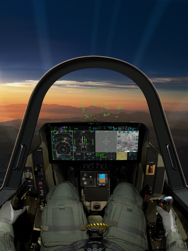 F-35 кабина