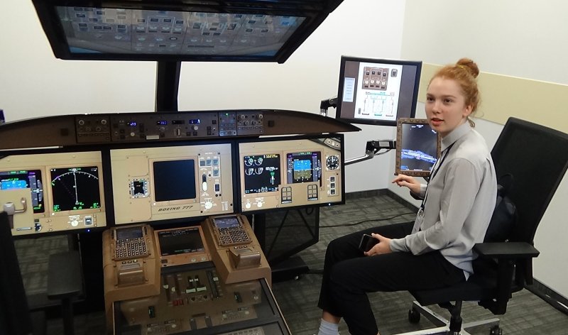 Сколково тренажер Боинг 777