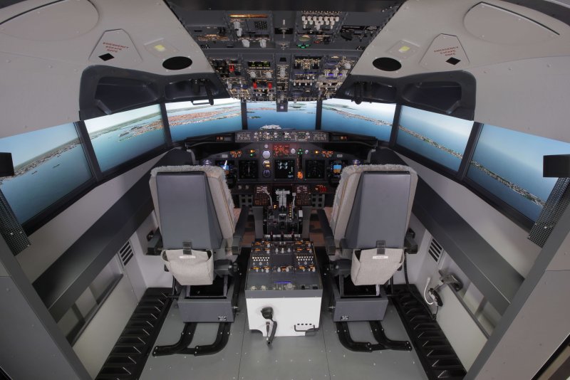 Кокпит Боинга 737 ng для симулятор