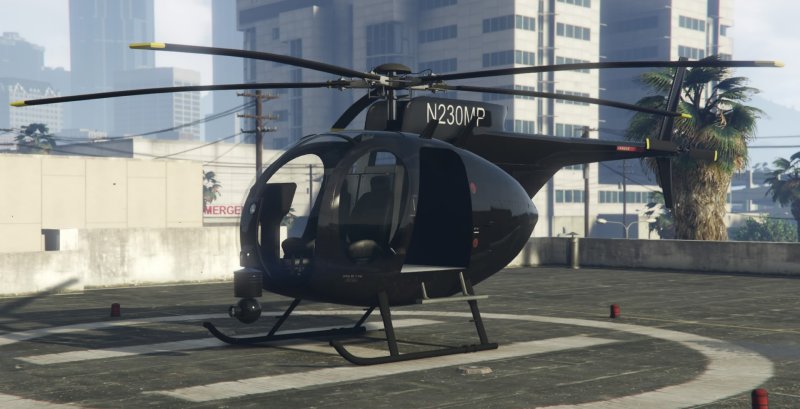 GTA 5 вертолет Buzzard