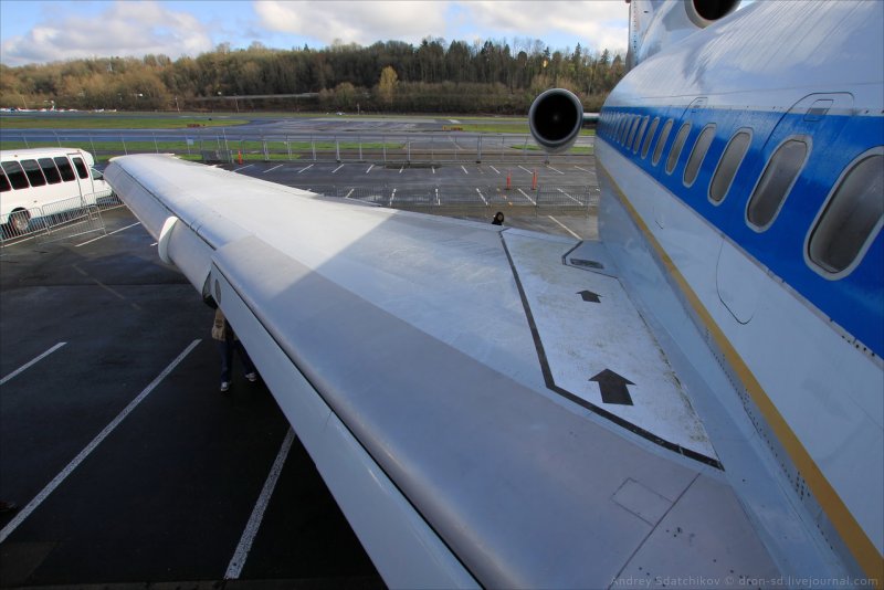 Механизация крыла Boeing-727