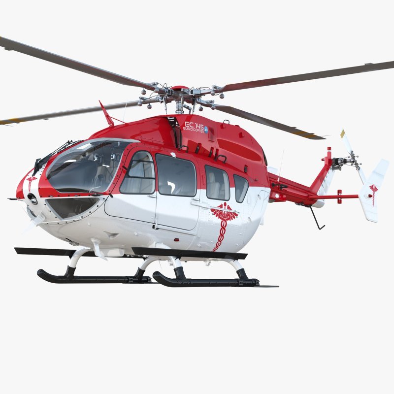 Eurocopter ec145 модель