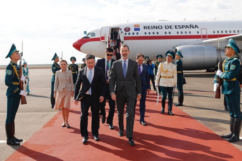 Назарбаев в Испании