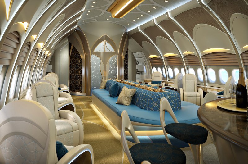 Airbus a380 private Jet
