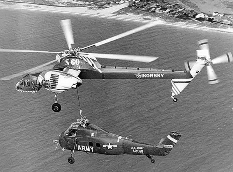 Сикорский вертолет s-56