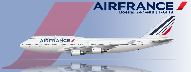 Boeing 747-400 Air France