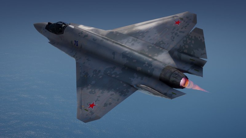 Су-75 спереди